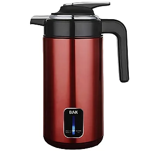 Jarra Elétrica BAK BK-HER127 1.000 Watts 1.8 Litros 127V ~ 50 60Hz Vermelho com Preto