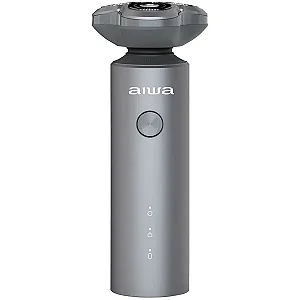 Barbeador AIWA AW-AB6004 Recarregável Cinza