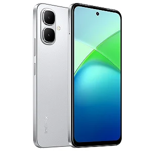 Smartphone INFINIX Smart10 X6725 Dual SIM de 128GB 4GB RAM de 6.67" 8+2MP 8MP Prata Titânio