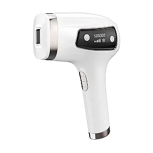 Depilador Elétrico GAMA Doria Ice Tech 14-3807 Laser Bivolt Branco