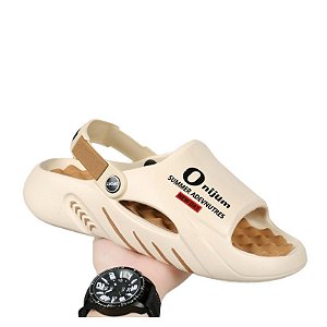 Chinelo Masculino ONIJUM Casual Praia Confortável Plus Size