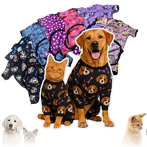 PET - Roupa Pet inverno Macacão Super Quentinho e Confortável para Cães e Gatos