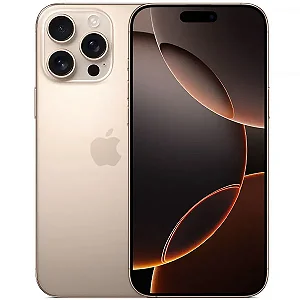 APPLE iPhone 16 Pro Max A3084 eSIM 256GB 8GB RAM de 6.9" 48+48+12MP 12MP Titânio do Deserto