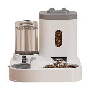 PET - Alimentador Automático para Cães e Gatos 02 em 01 Bebedouros Suprimentos Hidratação Acessórios Animais de Estimação