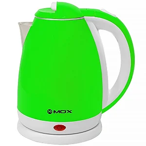 Jarra Elétrica MOX MO-EK23 2.000 Watts 02 Litros 220 - 240 V ~ 50 60 Hz Verde com Branco