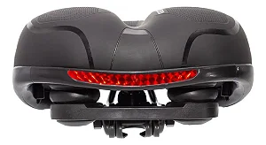 Banco Bicicleta Selim Bicicleta Gta Comfort Gel Tech Refletor Elastomero