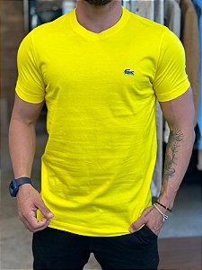Camiseta Lacoste Amarelo