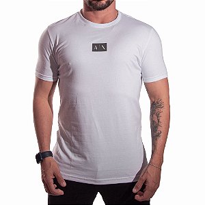 Camiseta AX Slim Fit Branco