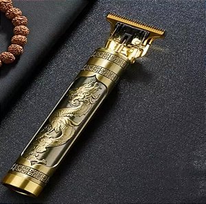 Máquina de cortar cabelo Barbeiro profissional dragão recarregável a bateria