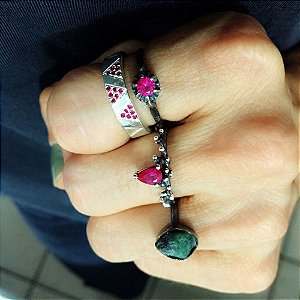 Anel Revintage Leila