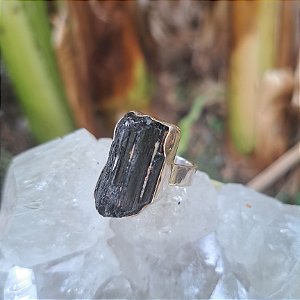 Anel Turmalina Negra