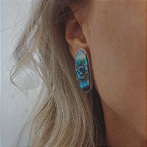 Brinco Abalone Oval