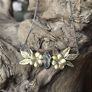 Colar Ventus Quartzo Titanium