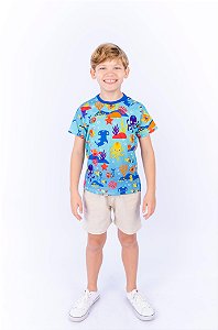 T-Shirt Fundo do Mar