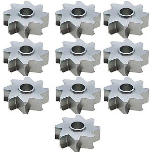 10 ventoinhas impulsores para rotor de alta rotação Kavo / Gnatus