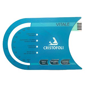 Teclado membrana autoclave Cristófoli Vitale NV