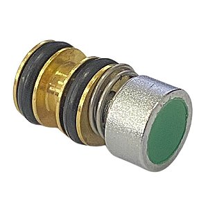 Botão verde da seringa tríplice Dabi Atlante modelo antigo