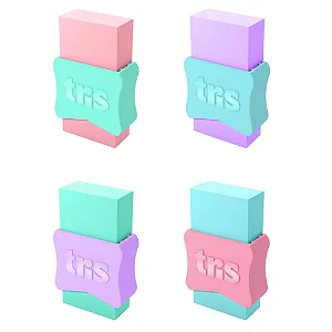 Borracha School Pastel TRIS – Macia, Moderna e com Cores Suaves