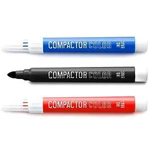 Caneta Compactor Color Lavável – Ideal para Escola e Desenhos Criativos