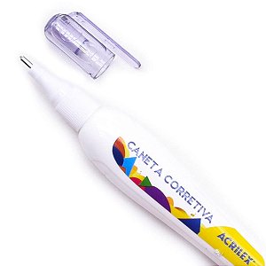 Caneta Corretiva Acrilex 7ml – Correção Precisa e Secagem Rápida