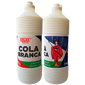 Cola Branca Colex – Alta Fixação para Escola, Escritório e Artesanato