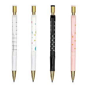 Lapiseira BRW 2.0mm Estampadas – Design Criativo e Escrita Suave