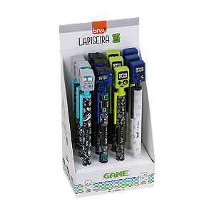 Lapiseira BRW Plástica Divertida Game 0.7mm – Design Criativo e Escrita Confortável