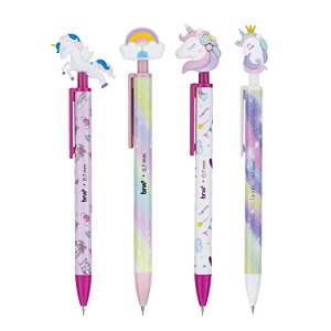 Lapiseira BRW Plástica Divertida Unicorn 0.7mm – Design Criativo e Escrita Suave