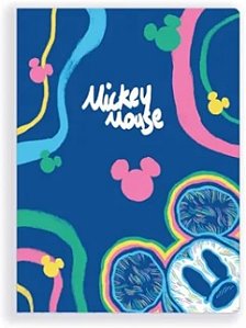 Caderno Costurado Médio Mickey Culturama 40 Folhas
