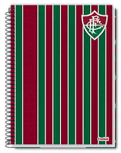 Caderno Universitário Fluminense Credeal Capa Dura 1 Matéria 80 Folhas