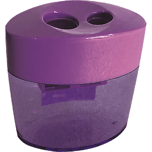 Apontador com depósito - 2 Furos - KIT