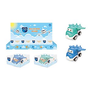 Apontador Avião Escolar com Depósito - Fofy