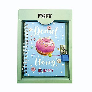 Diário Candy Azul - Fofy