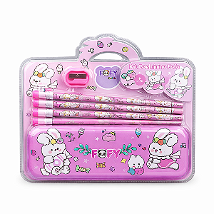 Kit Coelhinho Fofo 6 Peças Fofy