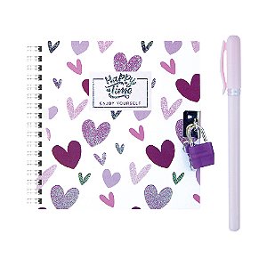 Kit Diário Amor com Diário e Acessórios - Fofy