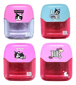 Apontador Duplo Rebecca Bonbon Escolar com Depósito -  Skypaper