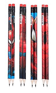 Lápis Grafite Spider-Man Molin Escolar