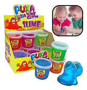 Slime Puxa Puxa Glitter