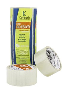 Fita Empacotamento Transparente 45x40 - Pacote com 5 - Koretech