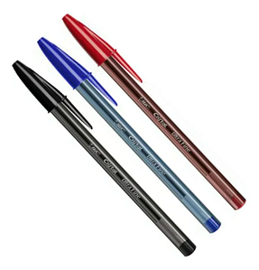 Caneta Esferografica BIC Cristal Ultra Fine com 3 unidades