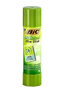 Cola em Bastão BIC Evolution – Prática e Eficiente para Papelaria - 8 gramas