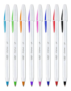 Caneta Esferográfica BIC Cristal Up 1.2mm Escrita Macia