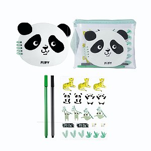 kit escolar pandinha - Fofy