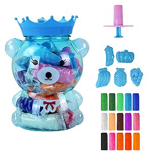 Massa de modelar Cofrinho Urso - Fofy