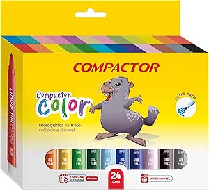 Hidrocor Compactor Color 24 Cores