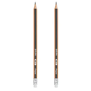 Kit com 2 Lápis Preto Maped Black Peps HB-2