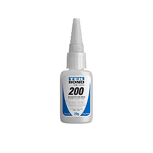 Cola Instantânea Tekbond 200 20g – Alta Fixação e Secagem Rápida