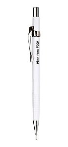 Lapiseira Pentel 0.9mm Branca – Escrita Macia e Alta Precisão