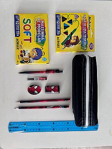 Kit Presenteável Spider-Man Oficial – Estojo e Material Escolar Completo