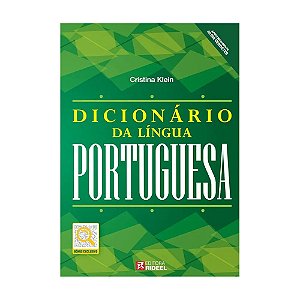 Dicionário da Língua Portuguesa 560 Páginas Rideel